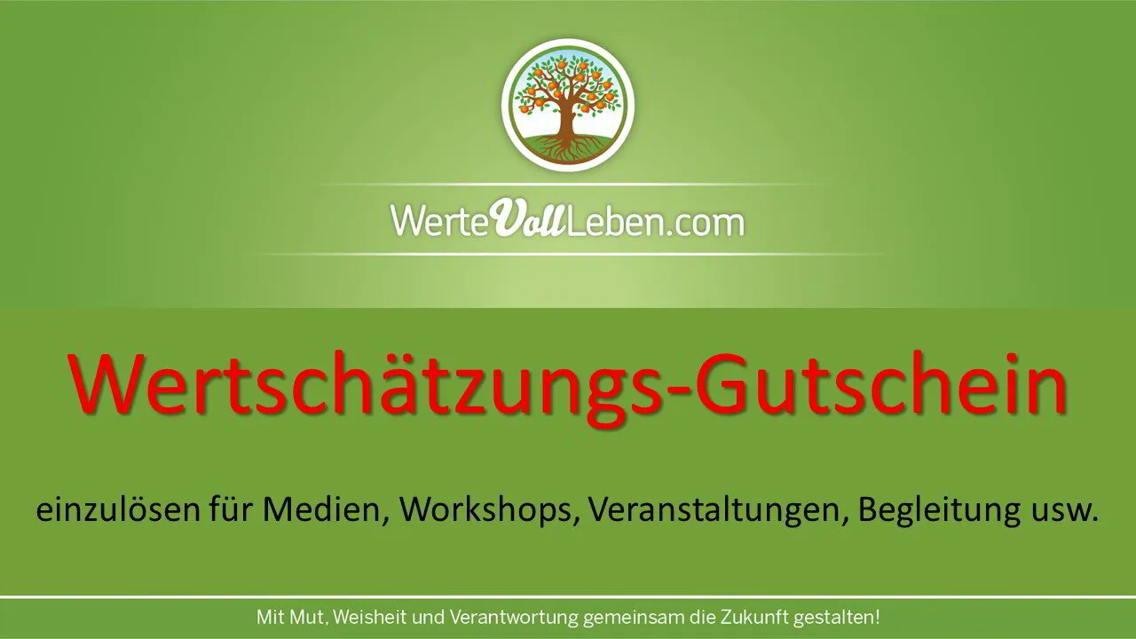Wertschätzungs-Gutschein